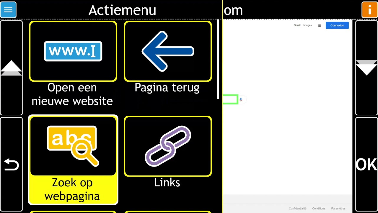 Update GuideConnect-handleidingen: Websites - Startpagina instellen