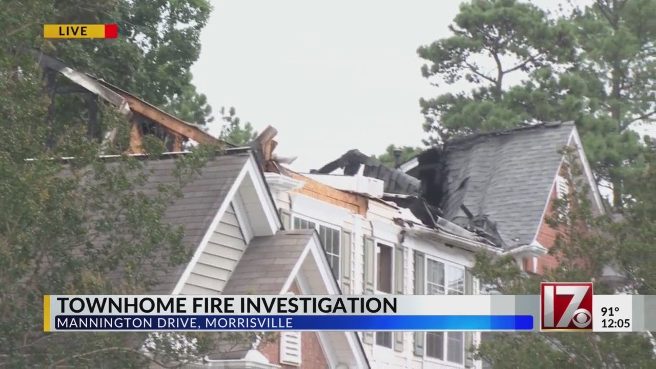 Morrisville fire investigation YouTube