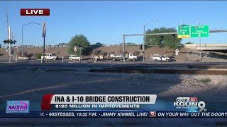 Two year construction at Ina & I-10 now started