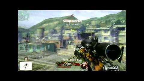 MW2 Sniper Barrett cal 50  Quick , Flash and No Scope