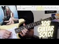 Pantera  10s guitar solo play through with tabs e standard tuning