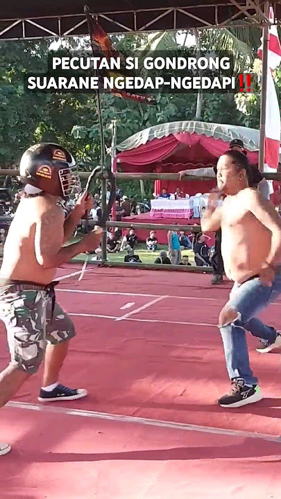 CETARR... PECUTAN SI GONDRONG SUARANE NGEDAP-NGEDAPI #tiban #senitiban #kangenangab #youtubeshorts