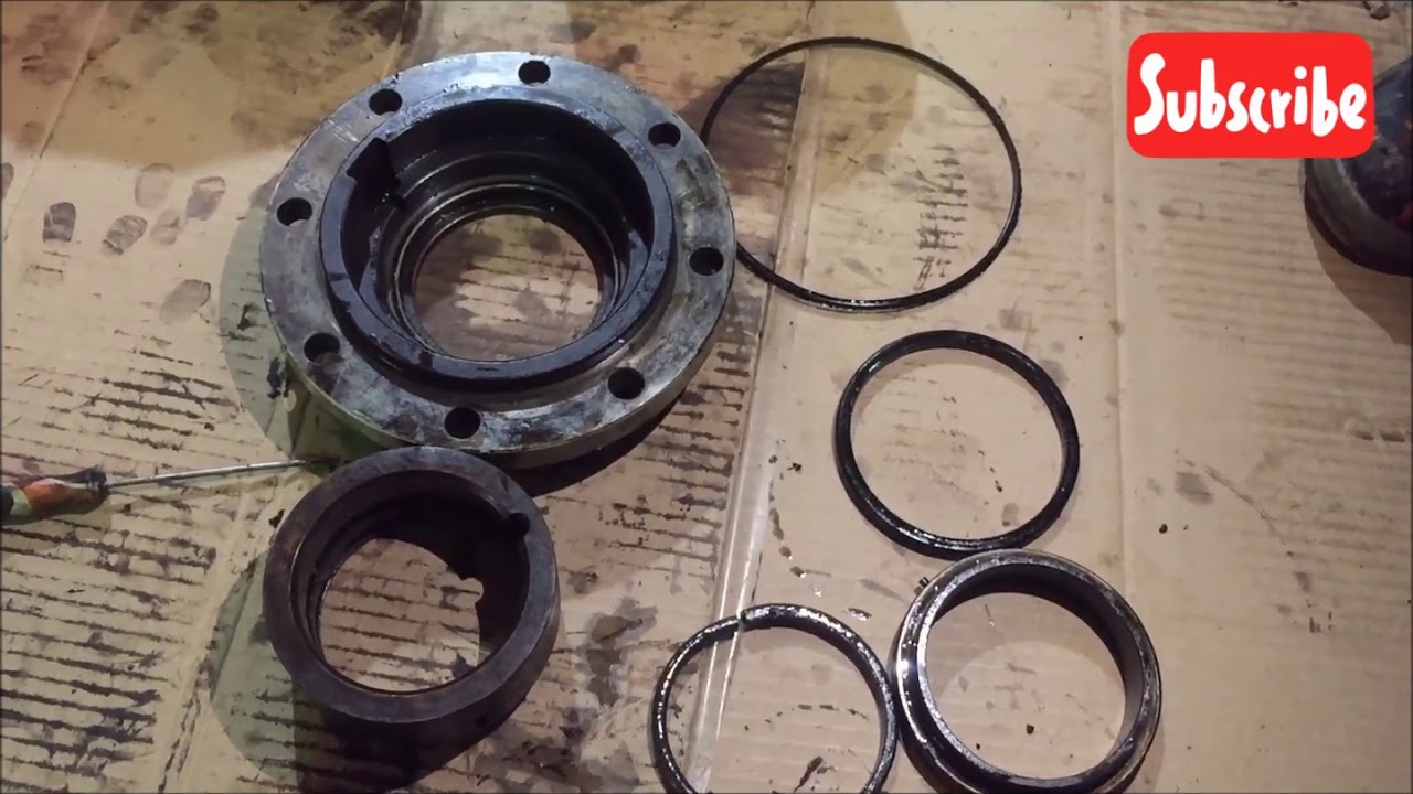 How to repair KCx3 compressor's leakage shaft seal by easy way YouTube