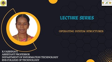 Operating system structure l Principles of operating systems l SNS INSTITUTIONS