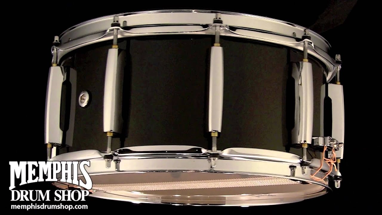 Pearl 14 x 6.5 Session Studio Classic Snare Drum - Piano Black - 360