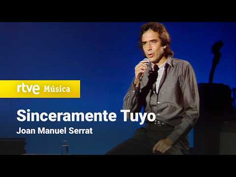 Joan Manuel Serrat - "Sinceramente Tuyo" (Buenas noches - 1984) HD