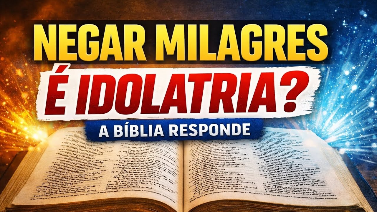 NEGAR MILAGRES É IDOLATRIA? A ACUSAÇÃO de Valdir Camilo QUE NÃO SE SUSTENTA NA BÍBLIA