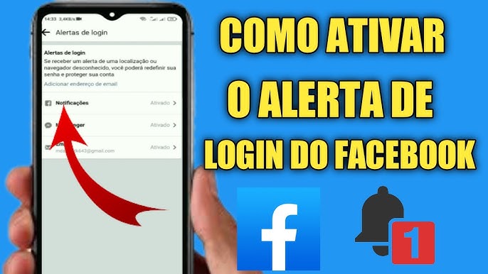 CORREÇÃO - Para A Segurança Da Sua Conta Login No FACEBOOK Desativado 2022