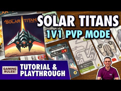 Solar Titans - Tutorial & Playthrough: 1v1 PVP mode
