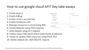 Introduction for Google Cloud Healthcare FHIR API