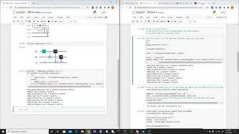 Using IBM quantum cloud computers with python package Qiskit. Episode 1