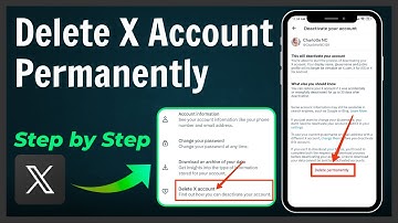 How to Delete X Twitter Account Permanently