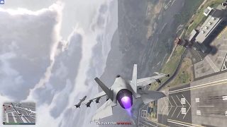 LIVESTREAM - GTA V Online cuộc đua máy bay phản lực trên bầu trời | ND Gaming screenshot 4