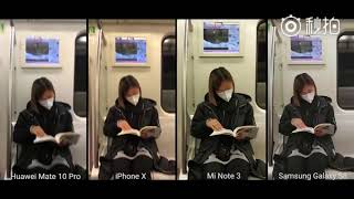 Xiaomi Mi Note 3 Vs Samsung Galaxy S8, Iphone X Vs Huawei Mate 10 Pro Video Stabilisation Test