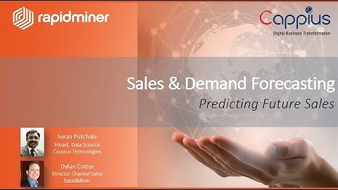 Building a Sales Forecasting Model | RapidMiner