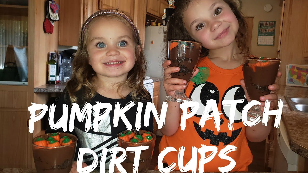Pumpkin Patch Dirt Cups // Spookley The Square Pumpkin Activities