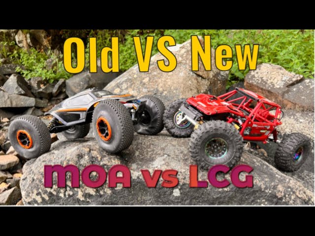Axial XR10 MOA Crawler and 3s Brushless Axial Wraith - YouTube