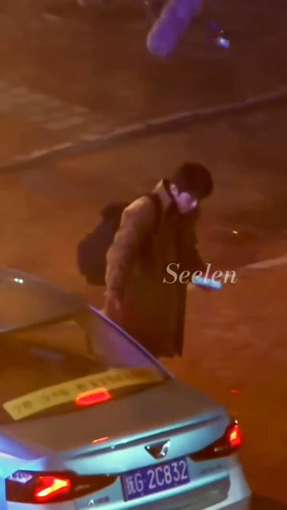 Xiao Zhan on the set of A Small Town Remedy