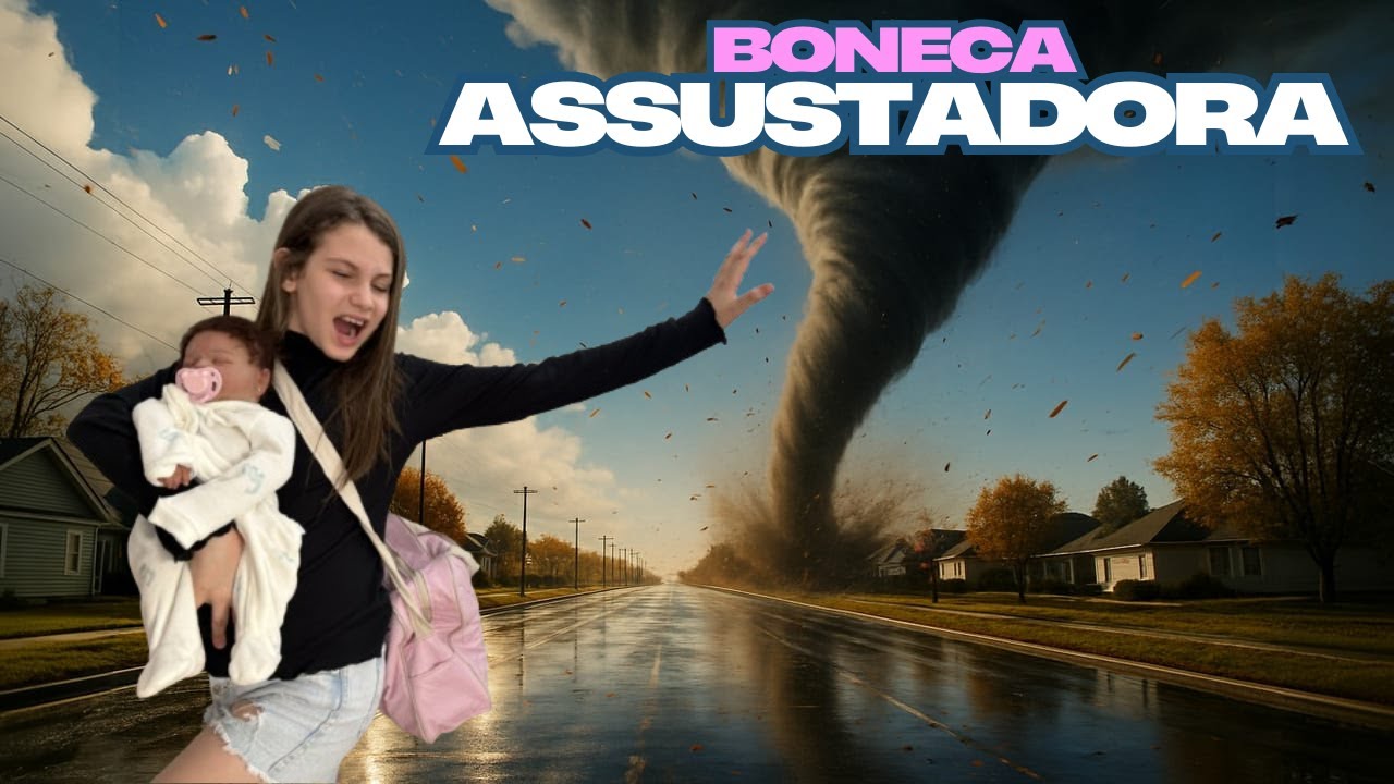 A BONECA ASSUSTADORA TENTOU PEGAR MINHA BEBE REBORN