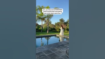 Manifest using SCRIPTING 📝 I made a video guiding you through how I do it and tagged it above 👆🏽