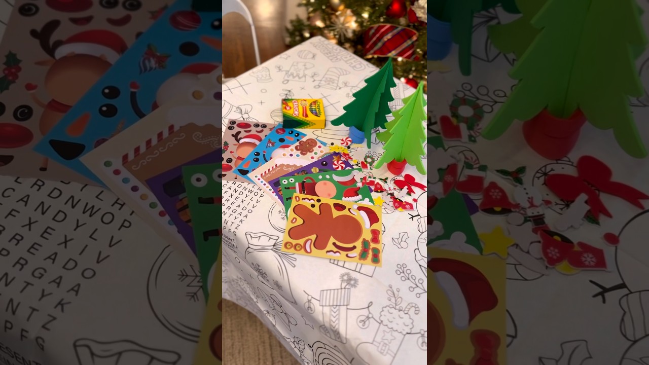 KIDS CHRISTMAS TABLE!🎄🎅🏼