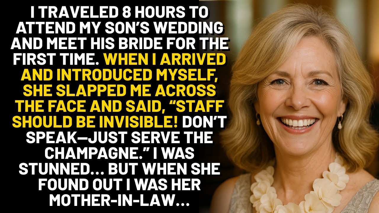 “She Slapped the ‘Server’ at Her Wedding — Then Found Out It Was Her Groom’s Mother”.