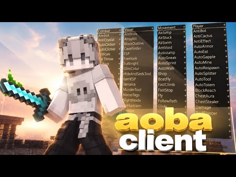 Best 26.3+ Hack Client FREE! Minecraft Java 1.21.11 & 26.2+ – Aoba Client (2026) | Best Hack Client