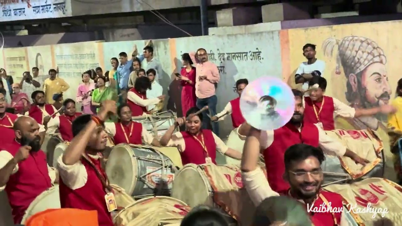 Shivmudra Dhol Tasha Pathak Nagpur 🚩 श्री पोद्दारेश्वर राम मंदिर 103 वा स्थापना दिवस 🔱