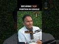 Secrets to Top Position on Google Revealed #google #googlerankings #googlerank #firstpage #ranking