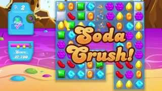 Candy Crush Soda Saga - World 1, Soda Springs : How to Pass a Level 16 with One Life to Live screenshot 5