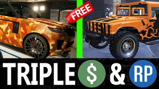 GTA 5 - Event Week - TRIPLE MONEY - Vehicle Discounts & More!