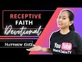 Receptive faith  daily devotional