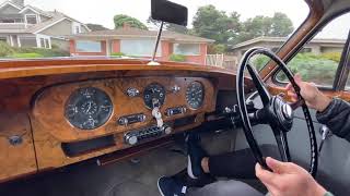 Driving Video - 1957 Rolls Royce Silver Cloud