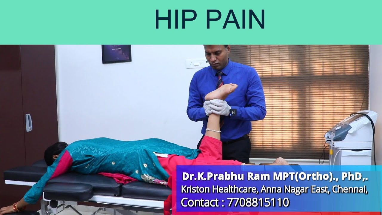 Hip Pain Chiropractic Adjustment Dr.Prabu Ram Best Chiropractor in