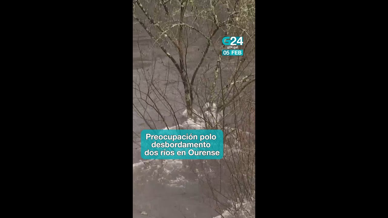 💧⚠️ RIBADAVIA | Preocupaci&oacute;n polo nivel dos R&Iacute;OS en OURENSE