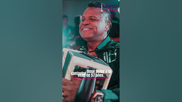 Fallece Omar Geles, ícono del vallenato, a los 57 años de edad