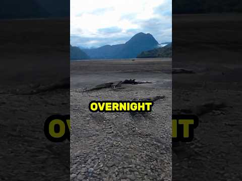 This lake completely