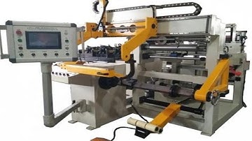 Automatic Transformer Copper and Aluminum Foil Coil Winding Machine