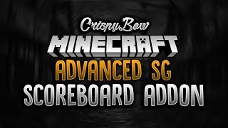 ADVANCEDSURVIVALGAMES SCOREBOARD ADD-ON | EDITABLE SCOREBOARD