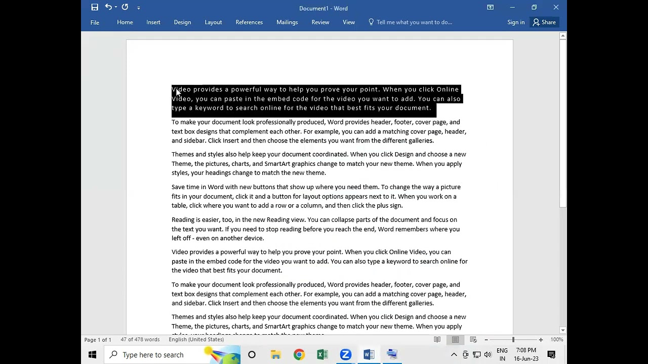Character Spacing in MS-Word | Character Spacing By-Alok Sir