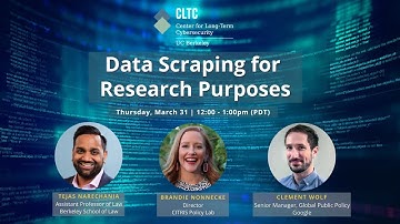 Data Scraping for Research Purposes
