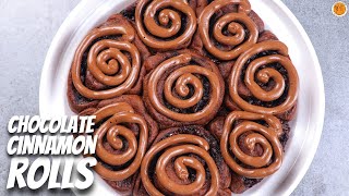 Triple Chocolate Cinnamon Rolls | Mortar and Pastry