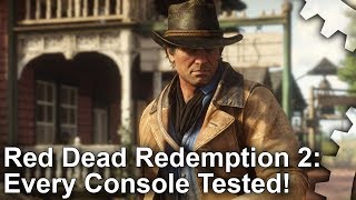 Red Dead Redemption 2: PS4/PS4 Pro vs Xbox One/Xbox One X  Every Console Tested!