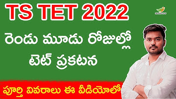 TS TET 2022 Latest Update in Telugu | TS DSC 2022 | Telangana TET Notification for 12943 Vacancies