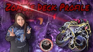 Zombie 🧟‍♀️ Deck Profile! Plus Combo! Post September 2023 Banlist! My Girlfriends Deck! YuGiOh!
