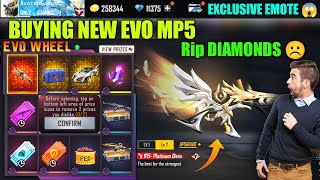 Buying New Evo Mp5  Evo Mp5 the Most Rare Gun Skin - Garena Free Fire