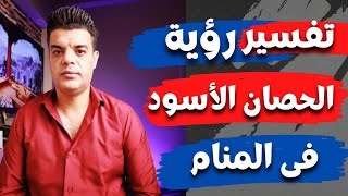 تفسير رؤية الحصان الأسود في المنام