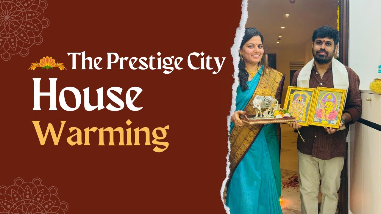 House Warming Teaser 🎉 | Our New Flat at Prestige City Sarjapur! 