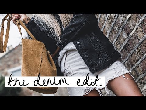 The Denim Edit | Monochrome Denim Pieces for Autumn/Winter | Copper Garden
