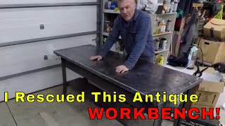 Bringing An Old Metal Workbench Back To Life | MY DIY2